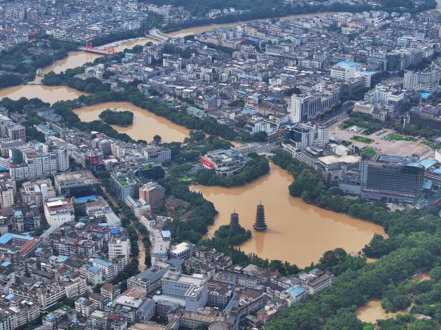Cina: allagamenti a Guilin