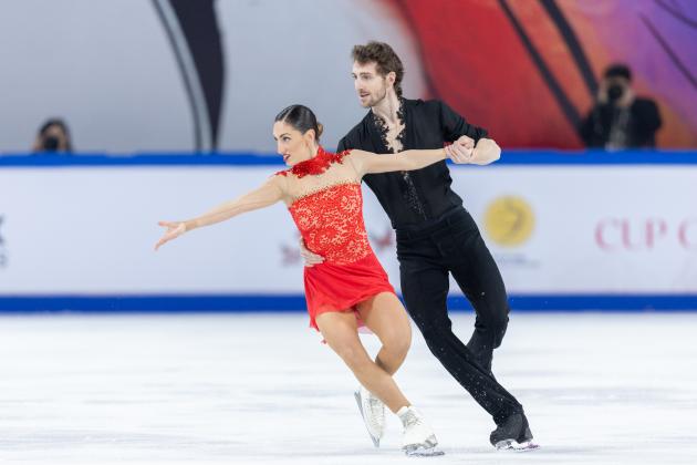 Cina: programma corto di pattinaggio artistico all'ISU Grand Prix a Chongqing (1)