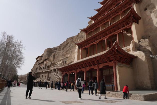 Cina: donazioni rafforzano sforzi di conservazione di Grotte di Dunhuang