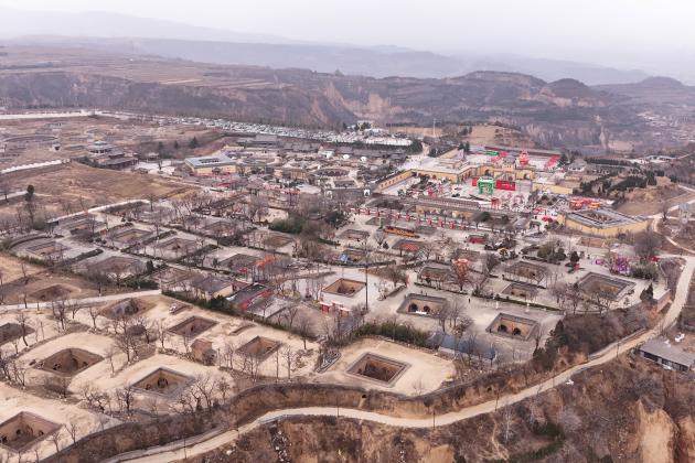 Cina: antiche abitazioni Dikengyuan diventano un'attrazione culturale (1)