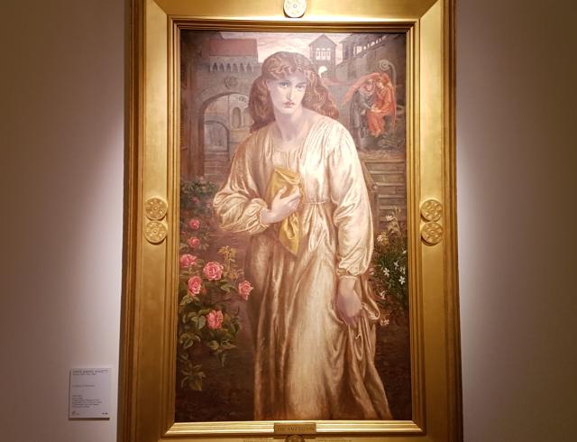 DANTE GABRIEL ROSSETTI Il saluto di Beatrice, 1880-1882 Toledo (Ohio), Museum of Art 