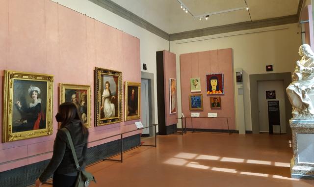Gallerie degli Uffizi, nuove sale, autoritratti
