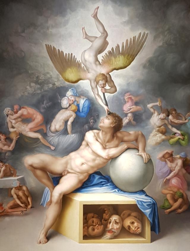 Mrcello Venusti, Sogno della vita umana e allegoria del Tempo, Gallerie degli Uffizi, Firenze