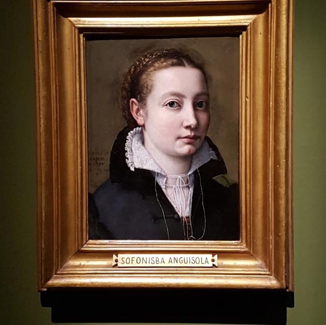 Sofonisba, autoritratto