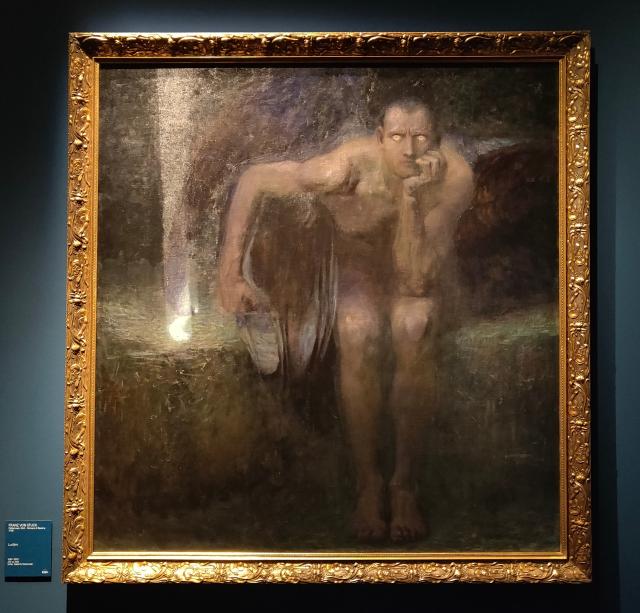 FRANZ VON STUCK Lucifero, 1889 -1890 Sofia, Galleria Nazionale