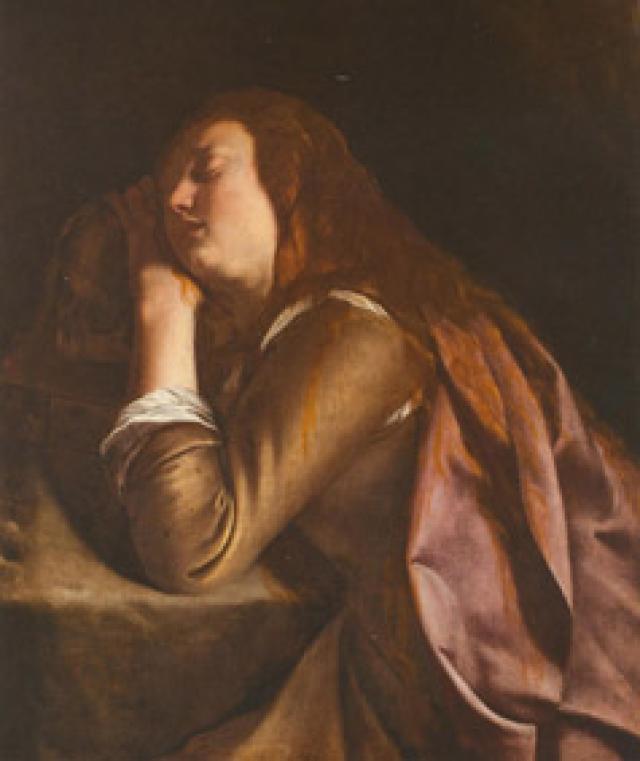 Artemisia Gentileschi_Maddalena penitente