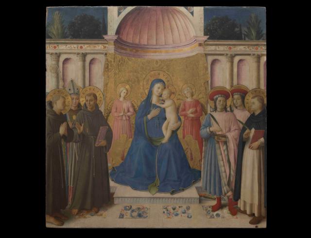 Dipinto prima del restauro