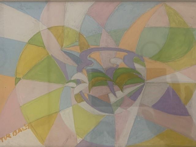 Giacomo Balla Motivo di Paesaggio 1920