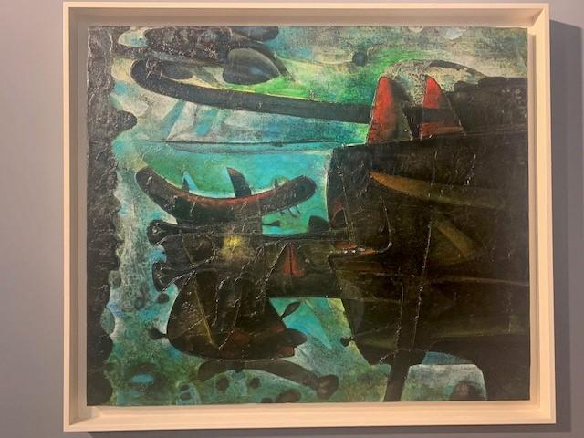 Gianni Dova Paesaggio Aggressivo 1958