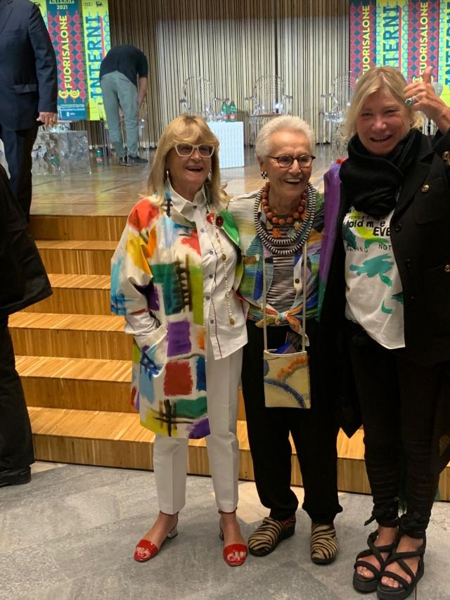 Gilda Bojardi, Rosita Missoni, Carlotta de Bevilacqua