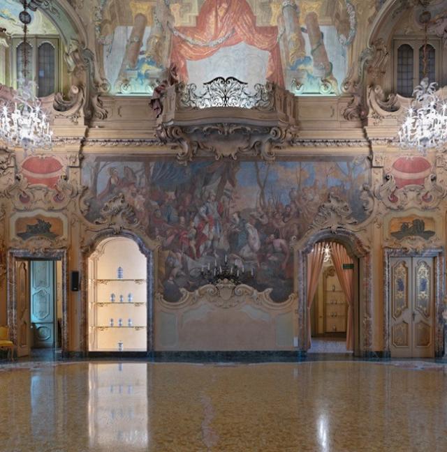 Palazzo Visconti, Sala da Ballo, sede SoCrea, photo Matteo Piazza