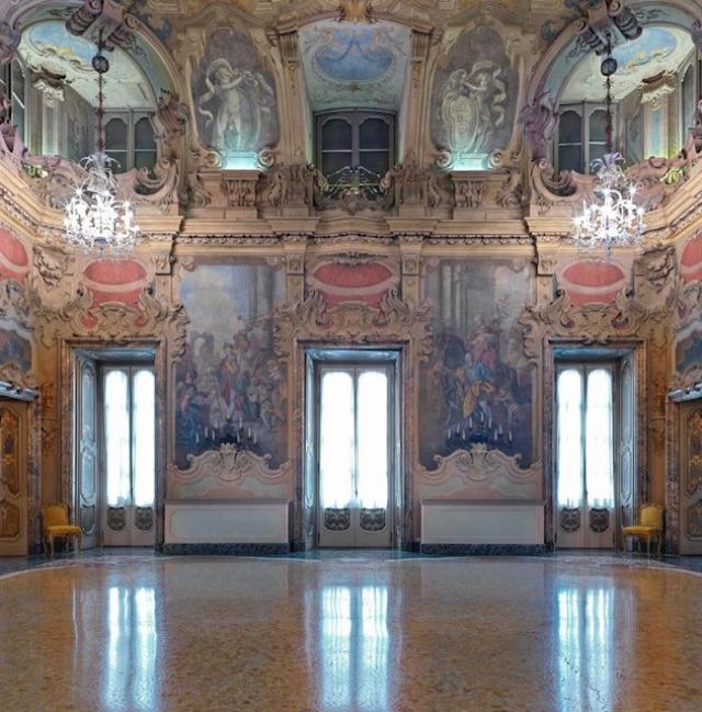 Palazzo Visconti, Sala da Ballo, sede SoCrea, photo Matteo Piazza