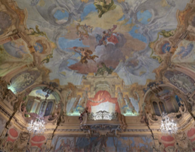 Palazzo Visconti, Sala da ballo, sede SoCrea, photo Matteo Piazza