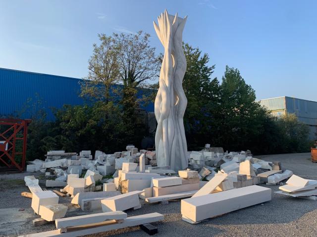 Pablo Atchugarry Vita della Materia a Palazzo Reale di Milano