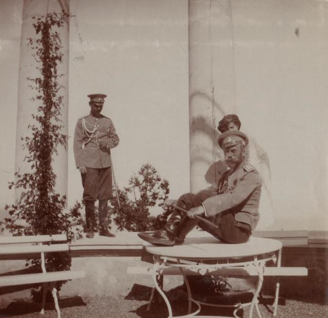 Zar Nicola II in Crimea