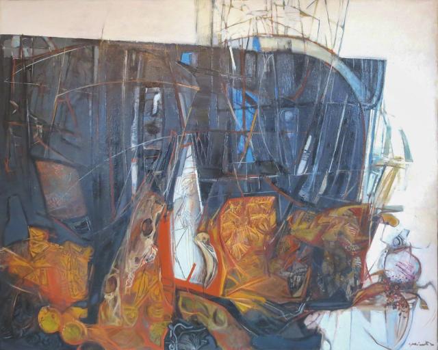 Giacomo Soffiantino, Felci rosse d'autunno, 1992