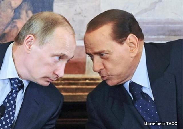 Silvio Berlusconi e Vladimir Putin