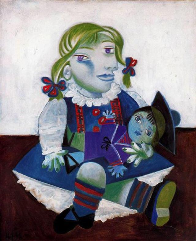 "Maya &agrave; la poup&eacute;e"  (1938)