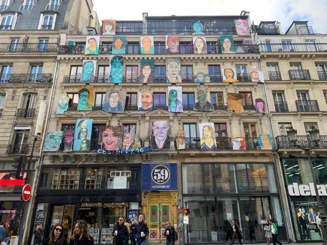 La facciata del Rivoli 59 centro per l'Arte Contemporanea