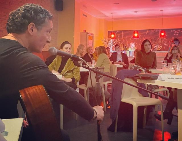 il musicista Andrea Borgia