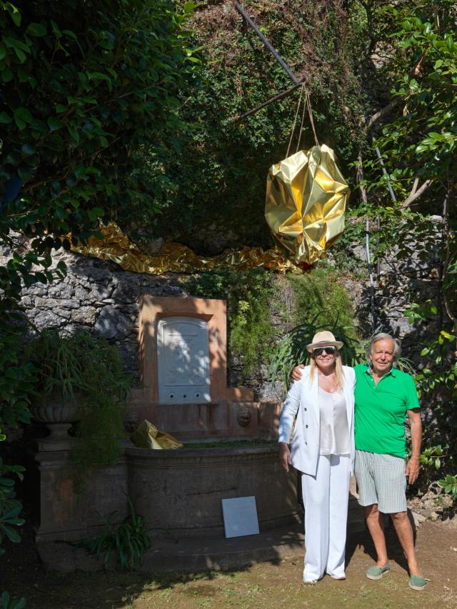 Gold Installation di Tiziana Lorenzelli al Museo Internazionale di Portofino