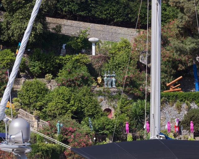 Gold Installation di Tiziana Lorenzelli al Museo Internazionale di Portofino