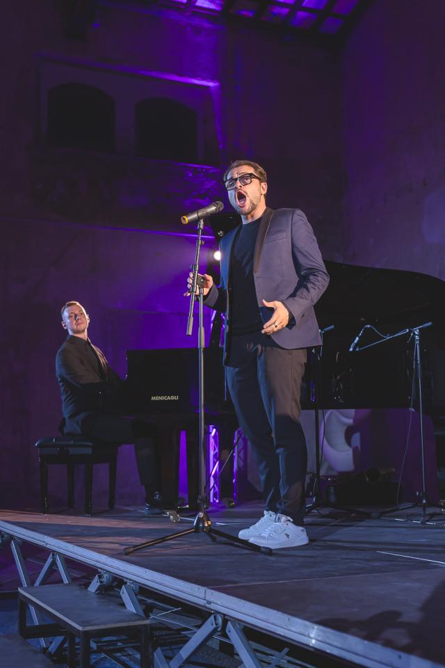 il tenore Dave Monaco