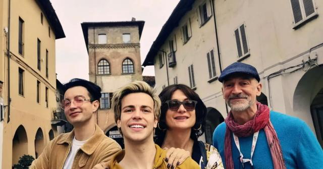 Vladimir Luxuria e il giovane fidanzato Danilo Zanvit Stecher per la prima volta insieme: "Siamo una coppia aperta, ma non ci tradiamo" - GALLERY