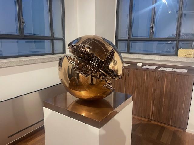 Arnaldo Pomodoro:Il Movimento possibile Cortesi Gallery Milano