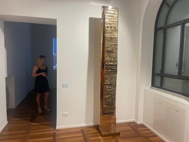 Arnaldo Pomodoro:Il Movimento possibile Cortesi Gallery Milano