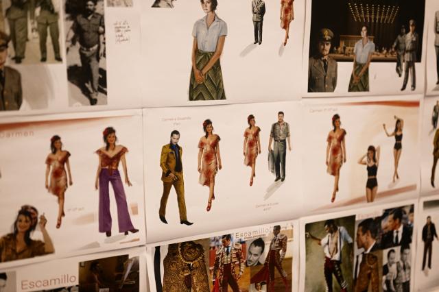 Backstage Carmen Bizet