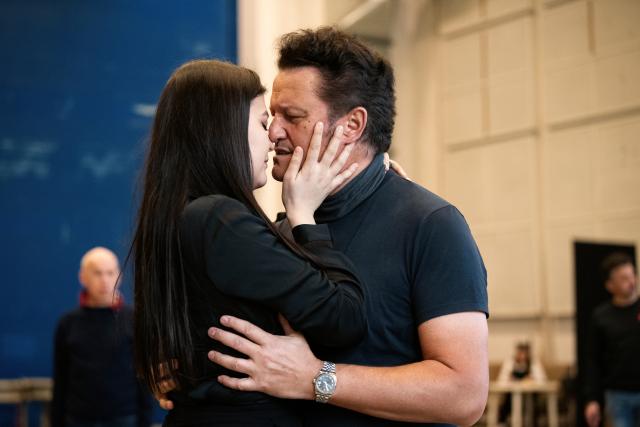 Backstage Carmen Bizet