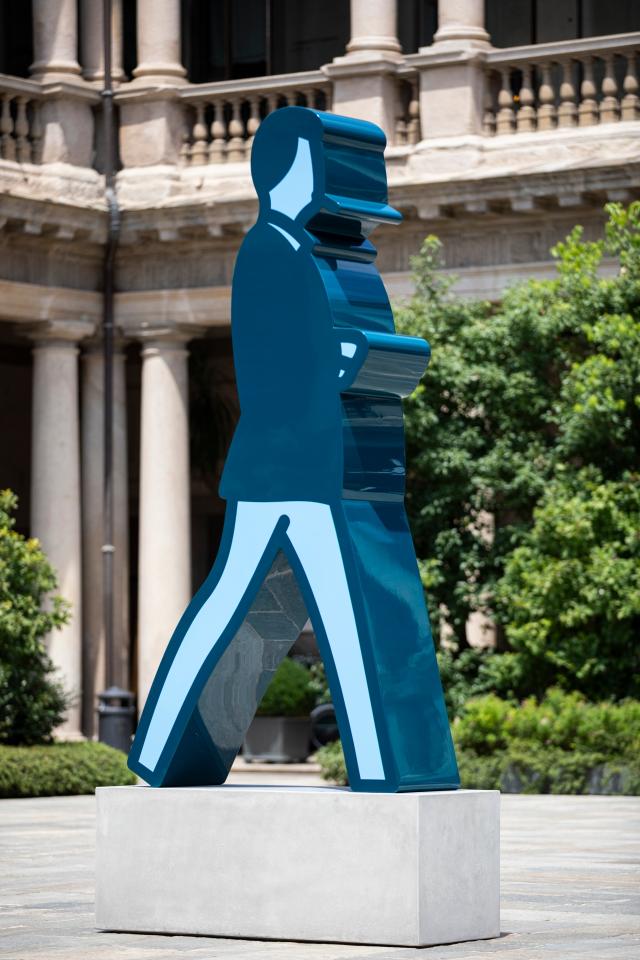 Il loggiato del Portrait Milano