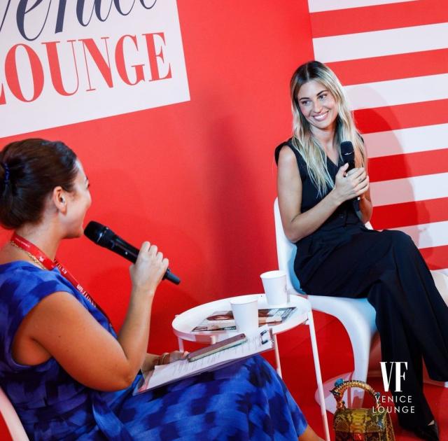 Sveva Alviti - Vanity Fair Venice Lounge 