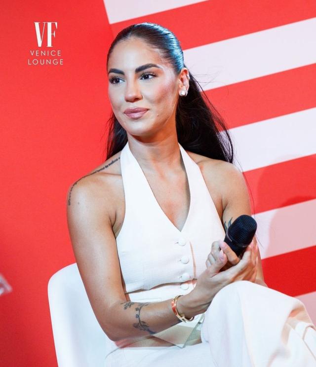 Giulia De Lellis - Vanity Fair Venice Lounge 