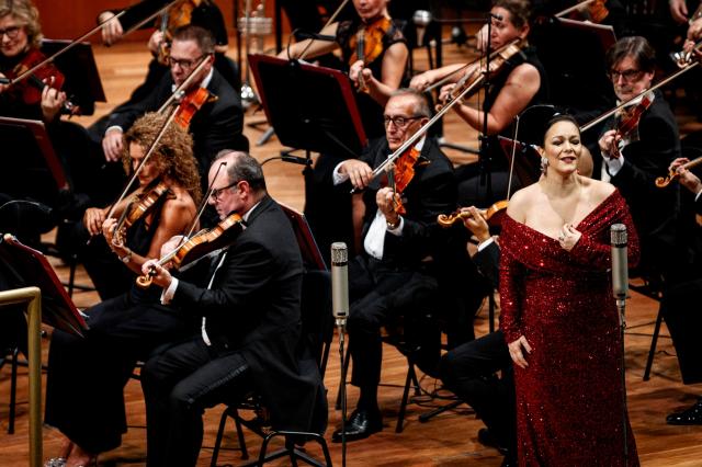 Il soprano Eleonora Buratto nel ruolo di Tosca (courtesy)