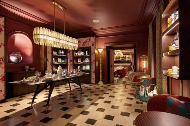 Interni boutique Ginori 1735