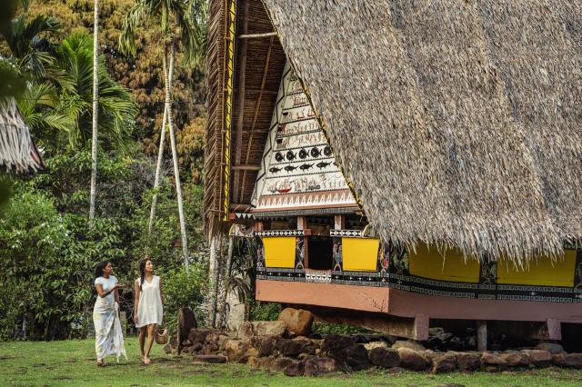 Villaggio a Palau (Micronesia) courtesy Four Seasons