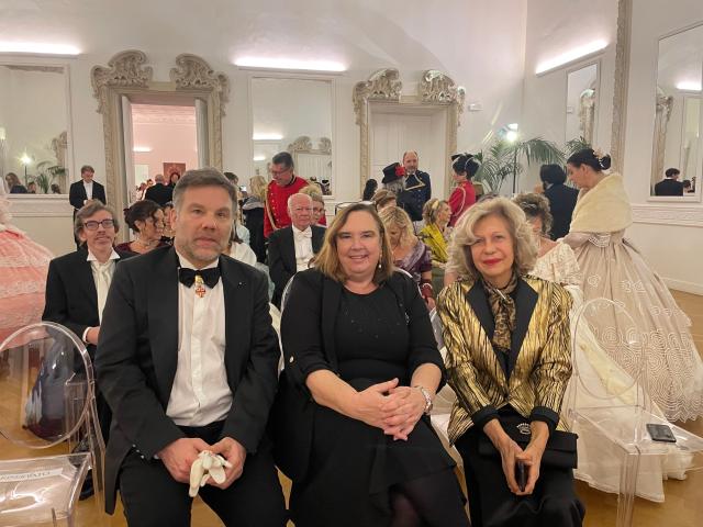 Paolo Dragonetti De Torres Rutili, Paola Boschieri, Loredana degli Uberti 