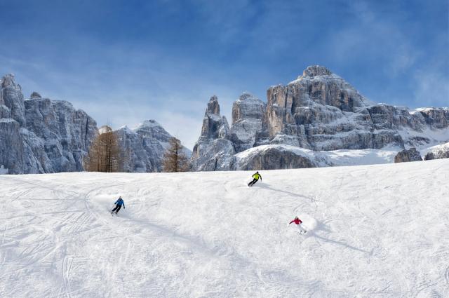 Alta Badia: sciare all'alba