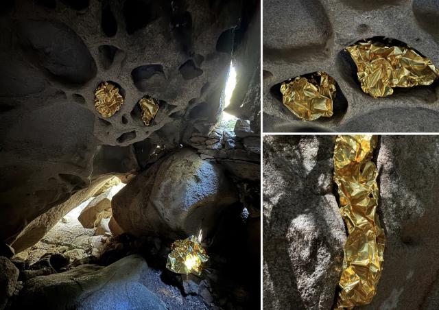 Tiziana Lorenzelli, Flash Installation, Santu Santinu in Gallura, Sardinia 2024 