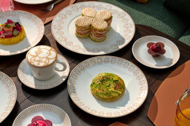 I piatti griffati Louis Vuitton al ristorante DaV by Da Vittorio