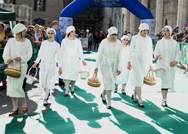 Coppa Perugina: rievocazione storica in Corso Vannucci