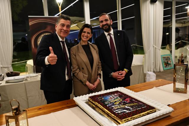 Da sinistra: Ugo Amodeo presid. CAMEP,  Vittoria Ferdinandi sindaca di Perugia Pierluigi Vossi assessore alla mobilit&agrave;