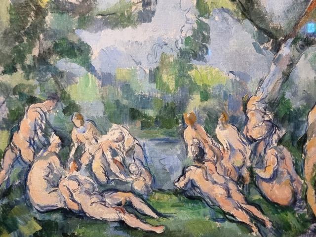 Paul C&eacute;zanne: le Bagneuses