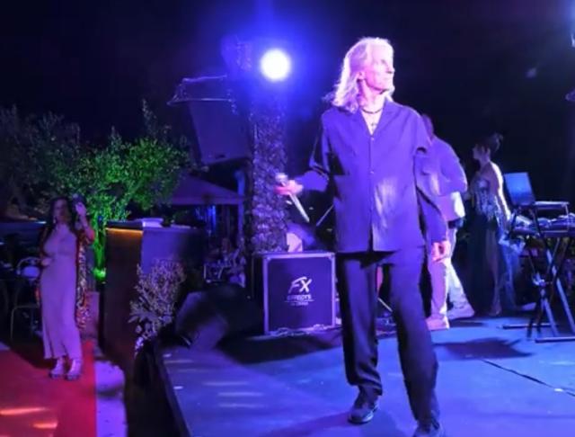 Aaxx Donnell sul palco