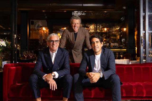 Da sx a dx: Alejandro Bernardez, Fabio Acampora e Sebastian Bernardez (courtesy)