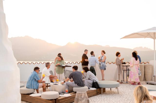 La terrazza vistAmare del Suli&agrave; Porto Rotondo (courtesy)