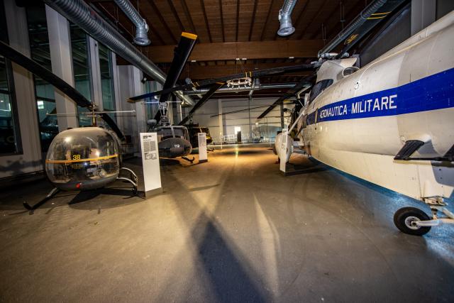 L'elicottero di Papa Giovanni Paolo II (credits Aeronautica Militare)