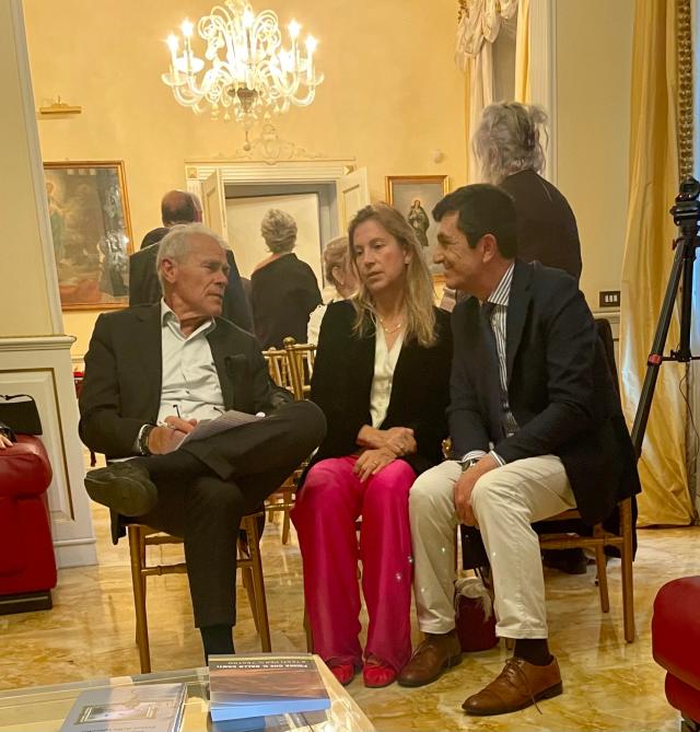 l giornalisti Marino Collacciani e Daniele Rotondo 